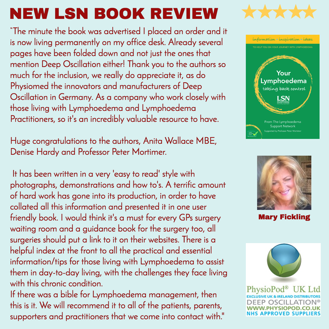 Mary Fickling of PhysioPod Reviews  New LSN Book: 